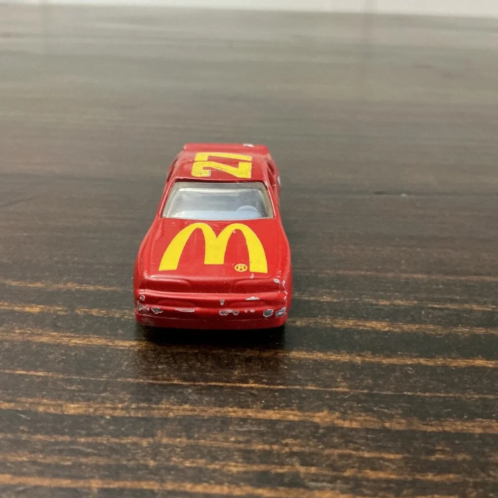 Hot Wheels 1993 McDonalds NASCAR‎ 27 Red Diecast Racing Car Vintage Toy Mattel